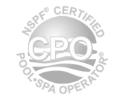 NSPF Certified CPO Logo - Pool Spa Operator